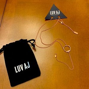 LUV AJ rose gold necklace🛍 Brand New